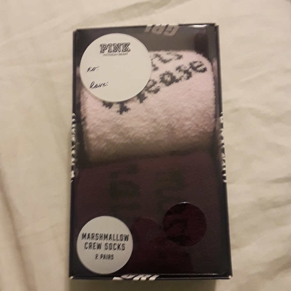 Pink Victoria secret sock gift set - Picture 2 of 6